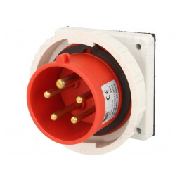 Conector de Alimentare Trifazat 16A 400VAC IP67 | Electronic-mag.ro | Componente Electronice