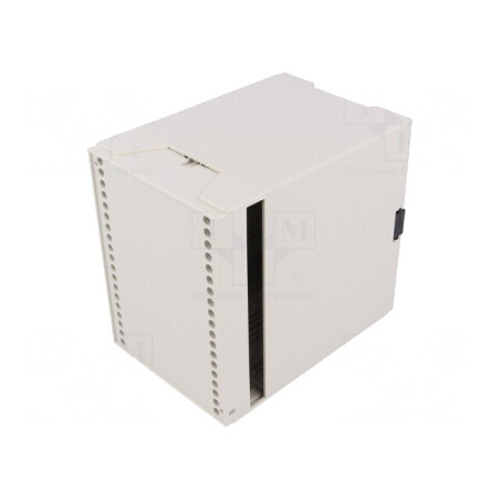 Carcasă ABS Gri pentru Șină DIN 109x100x75mm IP20 | Electronic-mag.ro | Componente Electronice