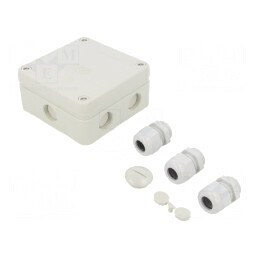 Cutie de Conexiuni IP67 110x110x51mm | Electronic-mag.ro | Componente Electronice