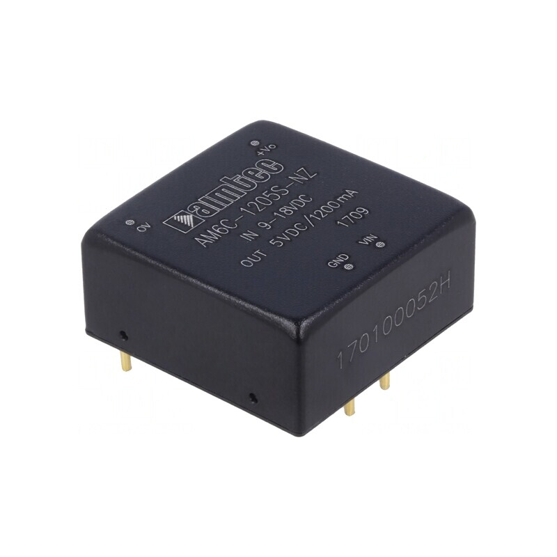 Convertor DC/DC 6W 9-18V la 5V 1.2A | Electronic-mag.ro | Componente Electronice