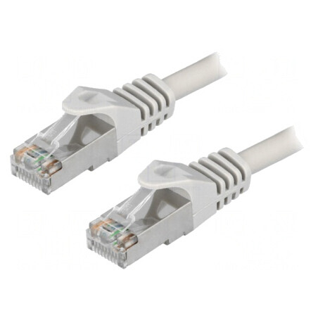 Cablul Patch Cord F/UTP Cat6 Ecranat 20m Gri | Electronic-mag.ro | Componente Electronice