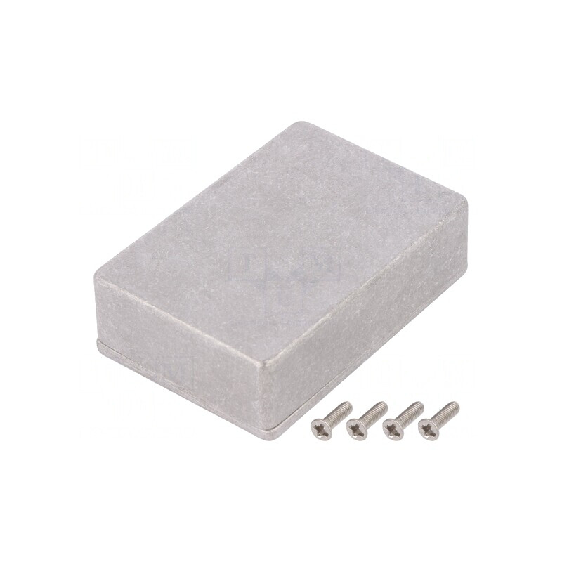 Carcasă universală aluminiu 55x80x25mm naturală | Electronic-mag.ro | Componente Electronice