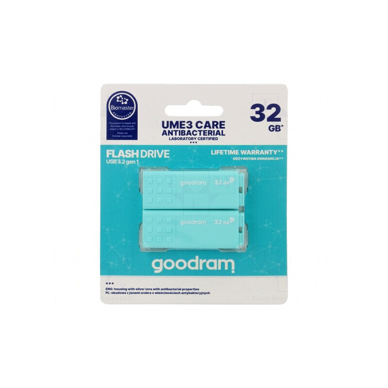 Stick USB 3.2 32GB USB A Verde Mentă | Electronic-mag.ro | Componente Electronice