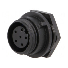 Conector Circular Mamă 6PIN IP68 125V | Electronic-mag.ro | Componente Electronice
