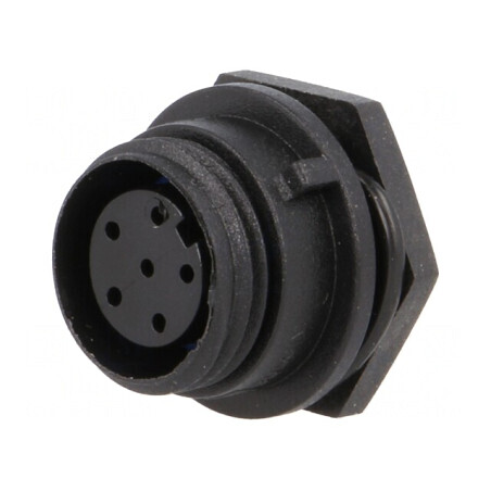 Conector Circular Mamă 6PIN IP68 125V | Electronic-mag.ro | Componente Electronice