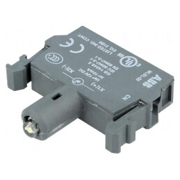 Element de iluminare LED albă 12VDC 22mm | Electronic-mag.ro | Componente Electronice