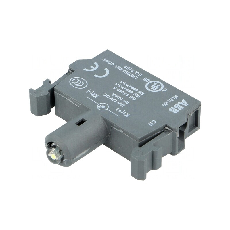 Element de iluminare LED albă 12VDC 22mm | Electronic-mag.ro | Componente Electronice