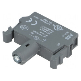 Iluminare LED Frontală 22mm 24VAC Albastru | Electronic-mag.ro | Componente Electronice