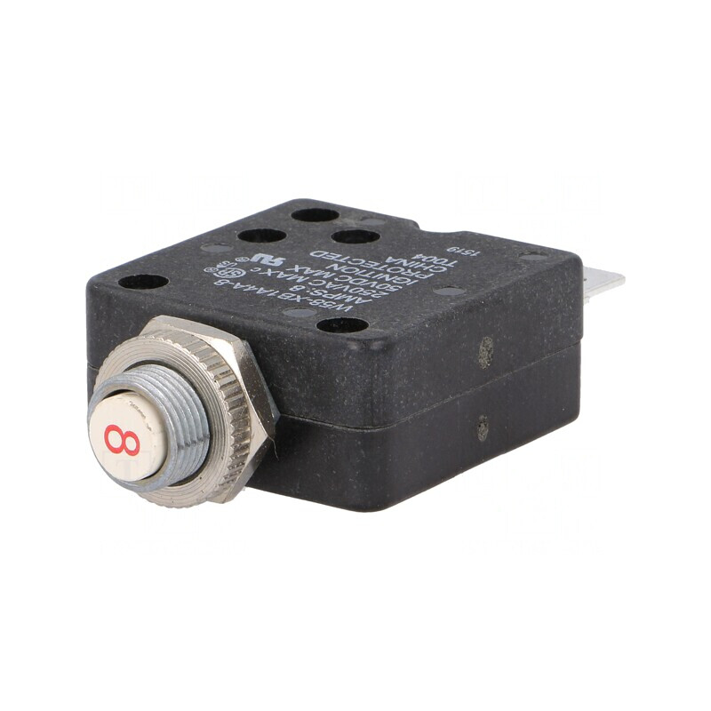 Întrerupător de Supracurent 250VAC 50VDC 8A SPST-NC | Electronic-mag.ro | Componente Electronice