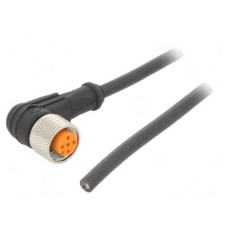 Cablu Conectare M12 4-Pin Unghi 2m IP67 | Electronic-mag.ro | Componente Electronice