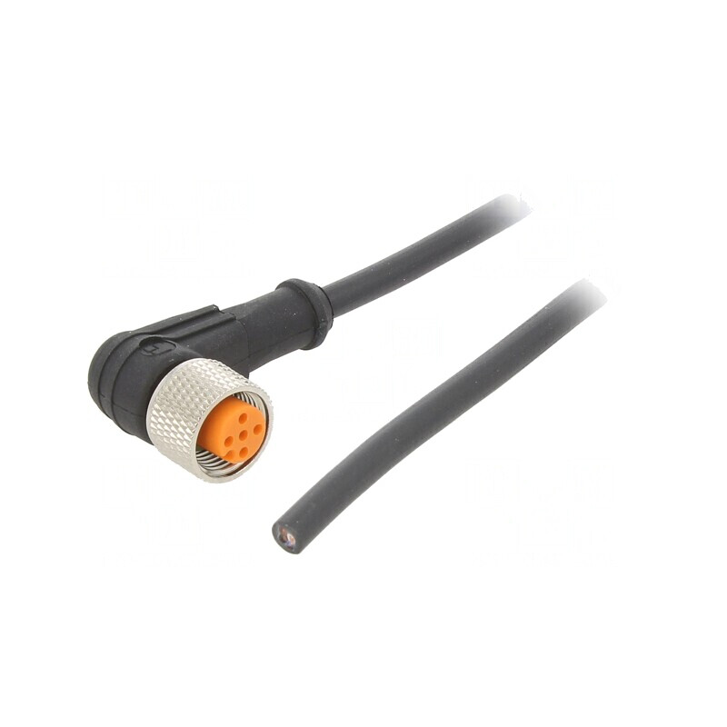 Cablu Conectare M12 4-Pin Unghi 2m IP67 | Electronic-mag.ro | Componente Electronice