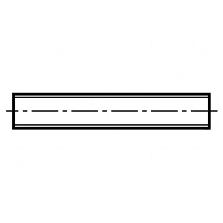 Tijă Filetată Aluminiu M8 DIN 975 | Electronic-mag.ro | Componente Electronice