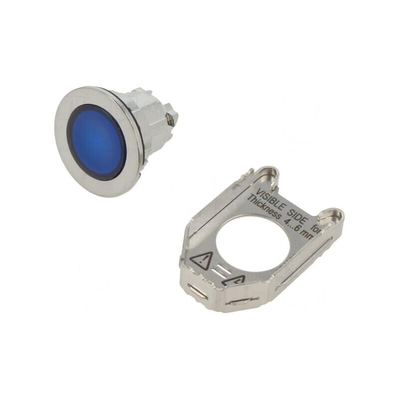 Comutator Acționat Prin Apăsare 30mm Albastru | Electronic-mag.ro | Componente Electronice Comutator Acționat Prin Apăsare 30mm Albastru | Electronic-mag.ro | Componente Electronice