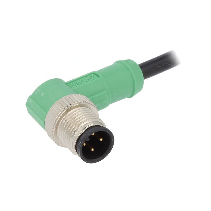 Cablu Conectare M12 PIN 4 Unghi 1.5m 250VAC 4A | Electronic-mag.ro | Componente Electronice