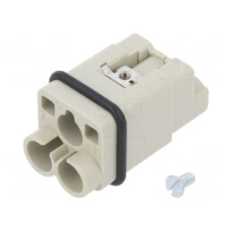 Conector HDC Han Q 3P 2P PE | Electronic-mag.ro | Componente Electronice