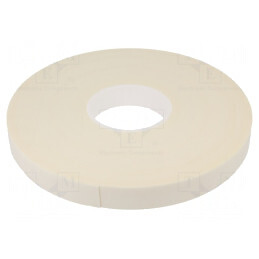 Bandă Dublu Adezivă Albă 25mm x 33m | Electronic-mag.ro | Componente Electronice