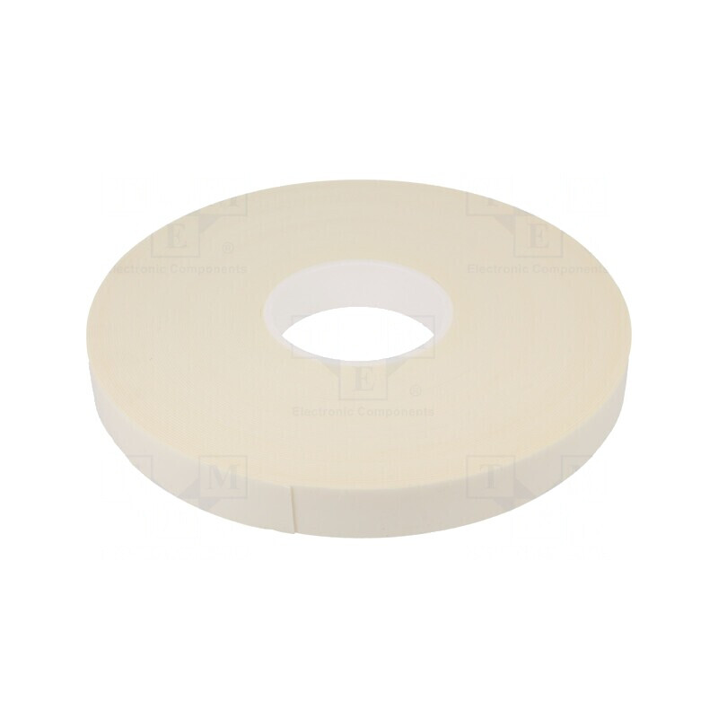 Bandă Dublu Adezivă Albă 25mm x 33m | Electronic-mag.ro | Componente Electronice