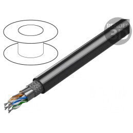 Cablu RS232/RS422 30m PVC Crom 4x2x24AWG | Electronic-mag.ro | Componente Electronice
