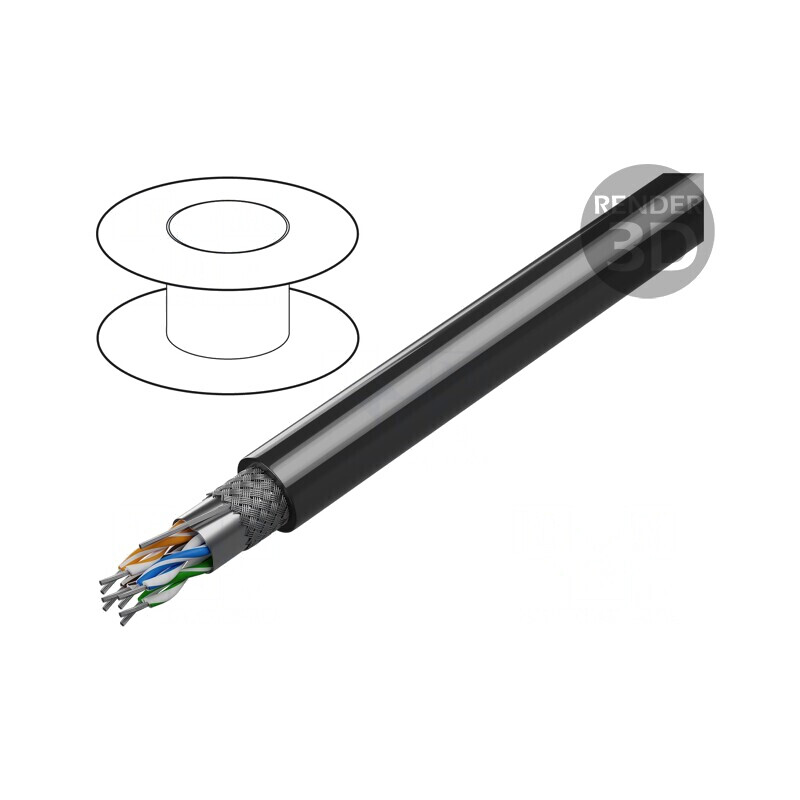 Cablu RS232/RS422 30m PVC Crom 4x2x24AWG | Electronic-mag.ro | Componente Electronice Cablu RS232/RS422 30m PVC Crom 4x2x24AWG | Electronic-mag.ro | Componente Electronice