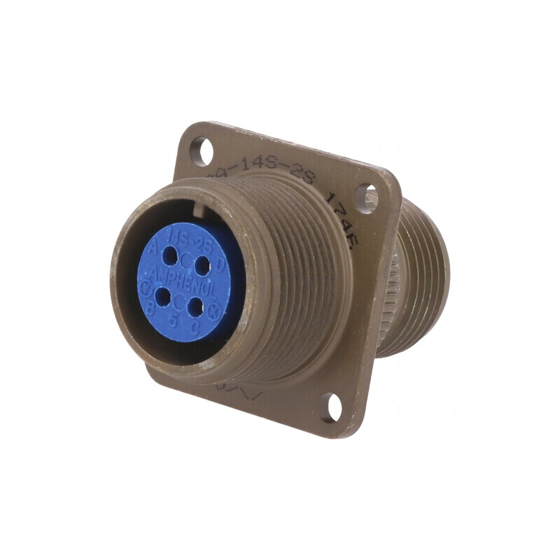 Conector Circular Aluminiu 14S 97-3100A-14S-2S | Electronic-mag.ro | Componente Electronice