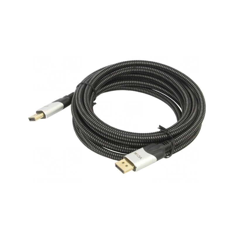 Cablu DisplayPort 1.4 HDCP 2.2 3m Negru | Electronic-mag.ro | Componente Electronice