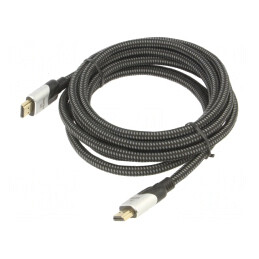 Cablu HDMI 2.1 HDCP 2.2 PVC 3m | Electronic-mag.ro | Componente Electronice