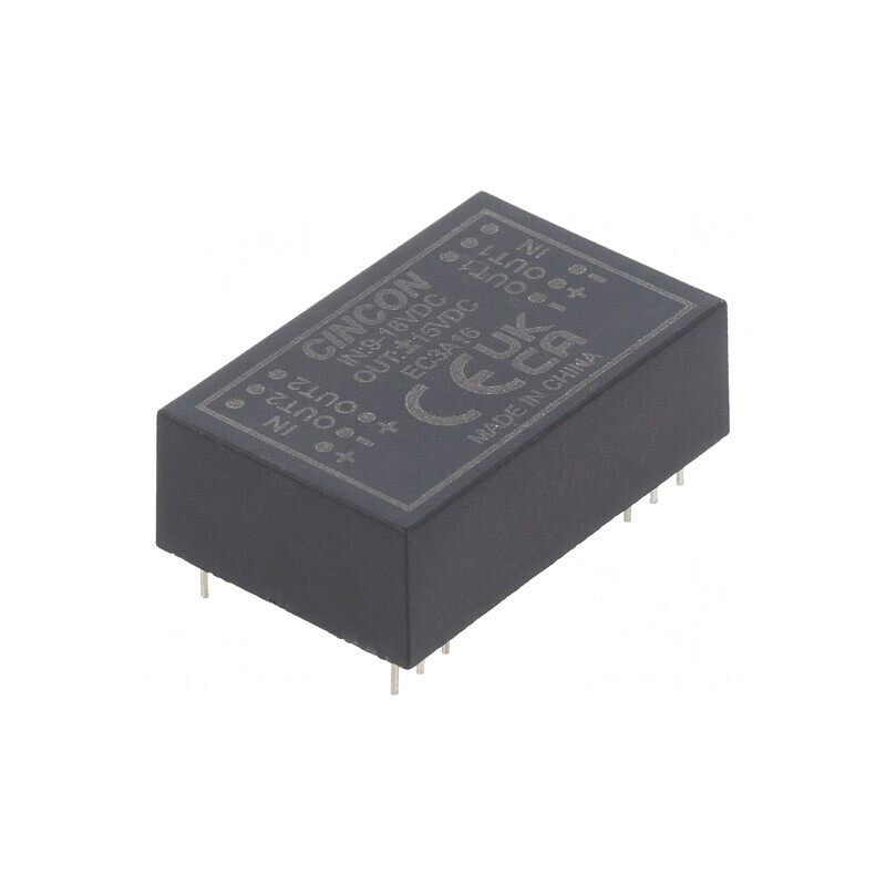 Convertor DC/DC 3W 9-18V la 15V/-15V DIP24 | Electronic-mag.ro | Componente Electronice Convertor DC/DC 3W 9-18V la 15V/-15V DIP24 | Electronic-mag.ro | Componente Electronice