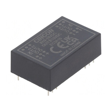 Convertor DC/DC 3W 9-18V la 15V/-15V DIP24 | Electronic-mag.ro | Componente Electronice