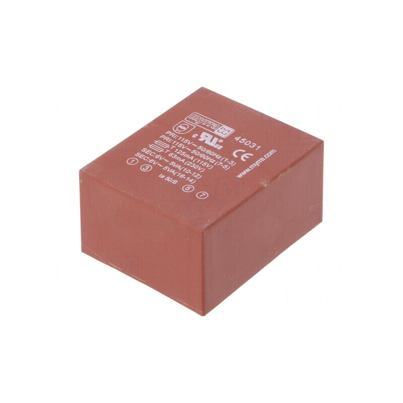 Transformator încapsulat 10VA 115/230V 6V 6V PCB | Electronic-mag.ro | Componente Electronice Transformator încapsulat 10VA 115/230V 6V 6V PCB | Electronic-mag.ro | Componente Electronice