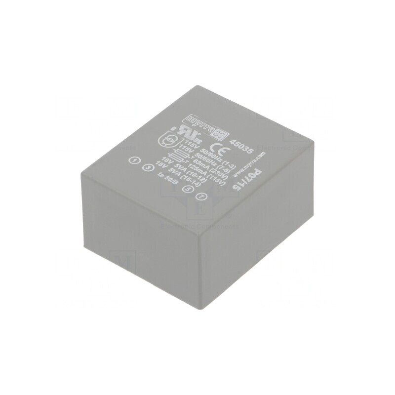 Transformator Încapsulat 10VA 115V/230V 18V/18V 278mA | Electronic-mag.ro | Componente Electronice Transformator Încapsulat 10VA 115V/230V 18V/18V 278mA | Electronic-mag.ro | Componente Electronice