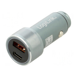 Încărcător USB Dual, 12-24V DC