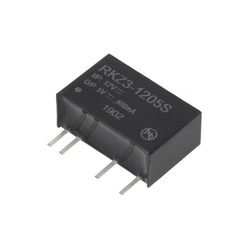 Convertor DC/DC 3W 10.8-13.2V la 5V 600mA | Electronic-mag.ro | Componente Electronice
