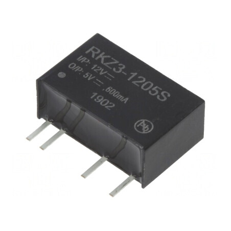 Convertor DC/DC 3W 10.8-13.2V la 5V 600mA | Electronic-mag.ro | Componente Electronice