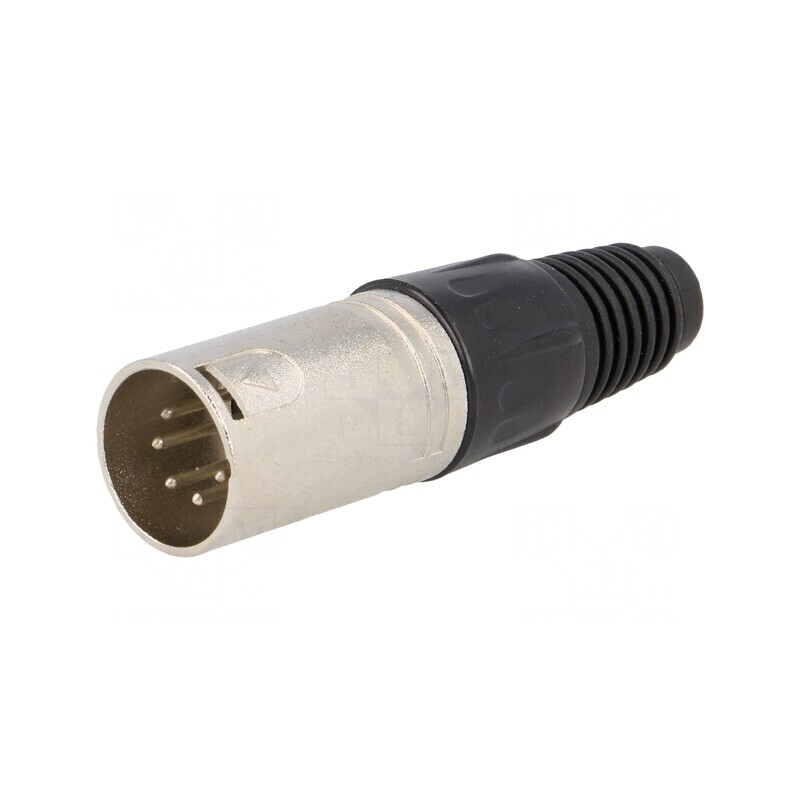 Mufă XLR Tată 5-Pin Dreptă pe Cablu | Electronic-mag.ro | Componente Electronice Mufă XLR Tată 5-Pin Dreptă pe Cablu | Electronic-mag.ro | Componente Electronice