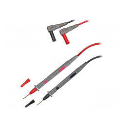 Set 2 Cabluri de Măsurare 10A 1.2m Izolate | Electronic-mag.ro | Componente Electronice