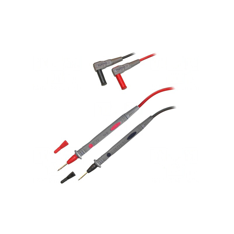 Set 2 Cabluri de Măsurare 10A 1.2m Izolate | Electronic-mag.ro | Componente Electronice