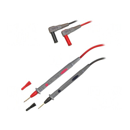 Set 2 Cabluri de Măsurare 10A 1.2m Izolate | Electronic-mag.ro | Componente Electronice