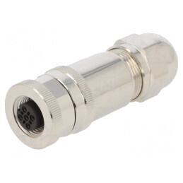 Mufă M12 4 pini mamă DeviceNet/CANopen IP67 | Electronic-mag.ro | Componente Electronice