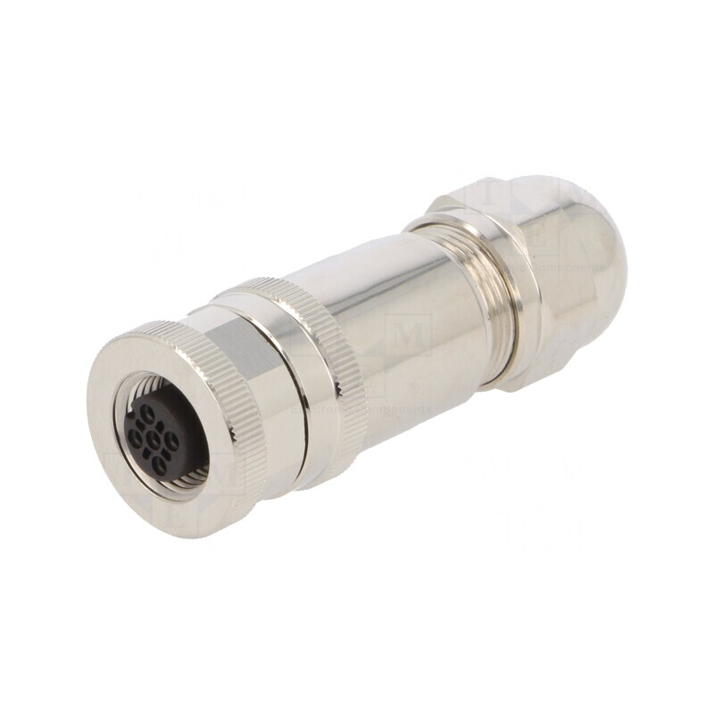 Mufă M12 4 pini mamă DeviceNet/CANopen IP67 | Electronic-mag.ro | Componente Electronice