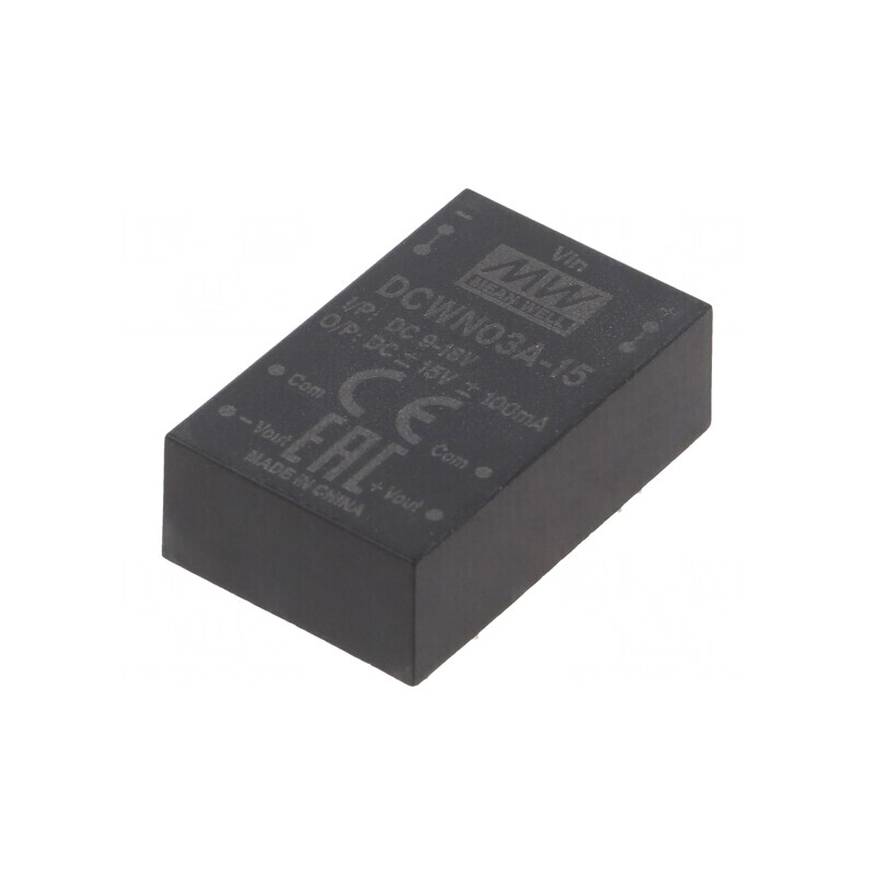 Convertor DC/DC 3W 9-18V la ±15V DIP24 | Electronic-mag.ro | Componente Electronice Convertor DC/DC 3W 9-18V la ±15V DIP24 | Electronic-mag.ro | Componente Electronice