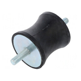 Atenuator de Vibrații M10 60mm Guma 3785N | Electronic-mag.ro | Componente Electronice
