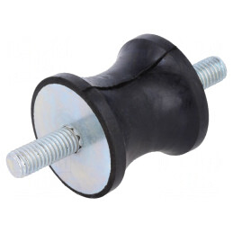 Atenuator de Vibrații M10 60mm Guma 2188N | Electronic-mag.ro | Componente Electronice