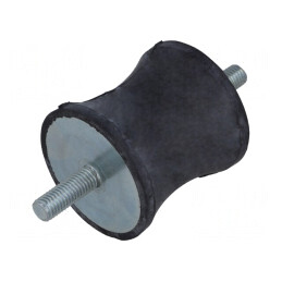 Atenuator Vibraţii M10 60mm Guma | Electronic-mag.ro | Componente Electronice