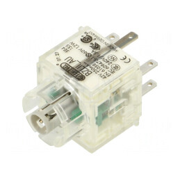 Element de Contact cu Iluminare IP00 30-70°C Pini NO x2 3mm | Electronic-mag.ro | Componente Electronice
