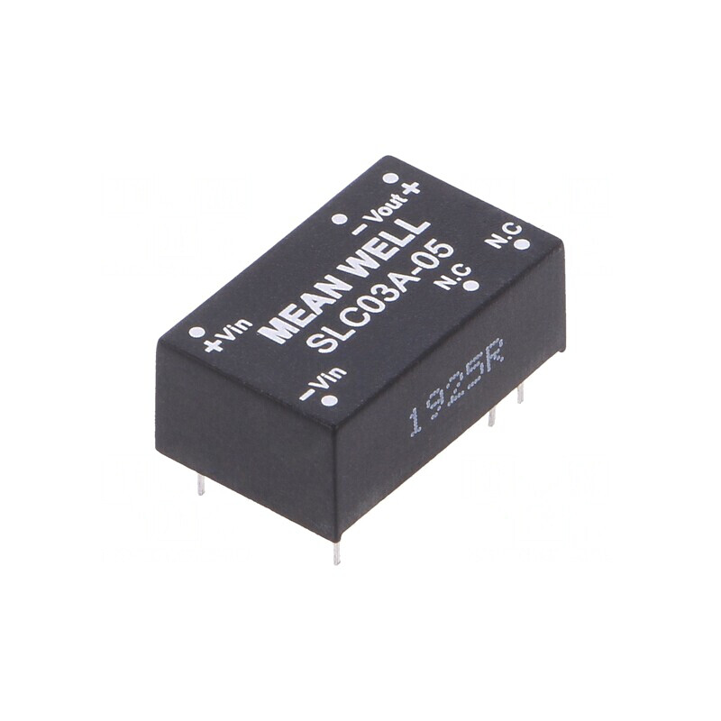Convertor DC/DC 3W 9-18V la 5V 600mA DIP16 SLC03A-05 | Electronic-mag.ro | Componente Electronice