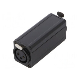 Cuplă XLR Mamă 3 PIN | Electronic-mag.ro | Componente Electronice