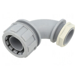 Conectori în unghi 90° filet metric exterior nerotativ | Electronic-mag.ro | Componente Electronice
