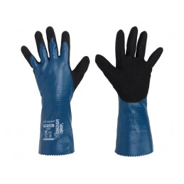 Mănuși de protecție nitril albastru M
