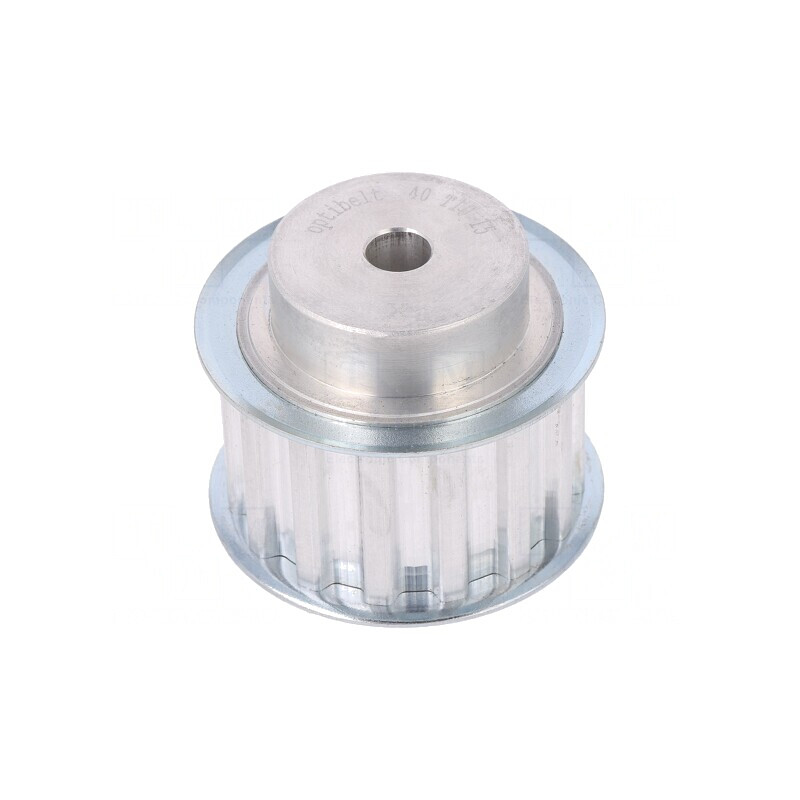 Roată de curea T10 aluminiu 45,9mm 25mm | Electronic-mag.ro | Componente Electronice