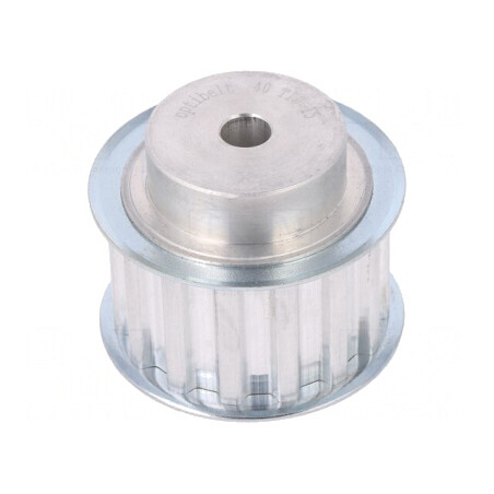 Roată de curea T10 aluminiu 45,9mm 25mm | Electronic-mag.ro | Componente Electronice